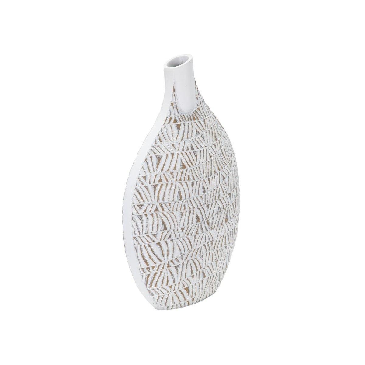 Vaso resina nairobi 30,5 x 11,5 x 46,5 cm