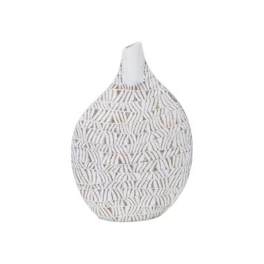Vaso resina nairobi 30,5 x 11,5 x 46,5 cm