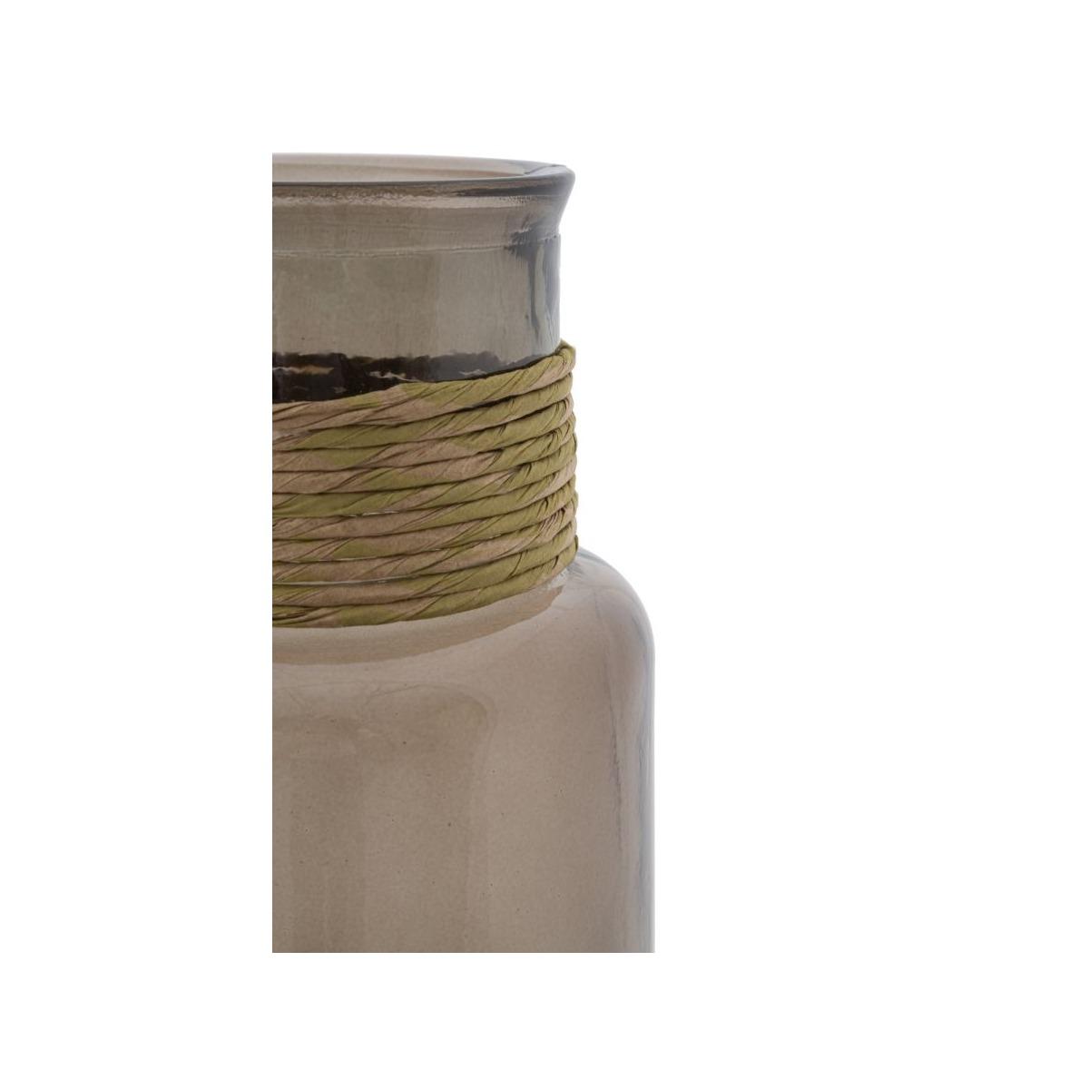 Vaso rope noa vetro riciclato made in spain