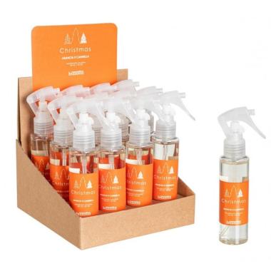 Profumatore ambiente arancia cannella spray ml 100 ml
