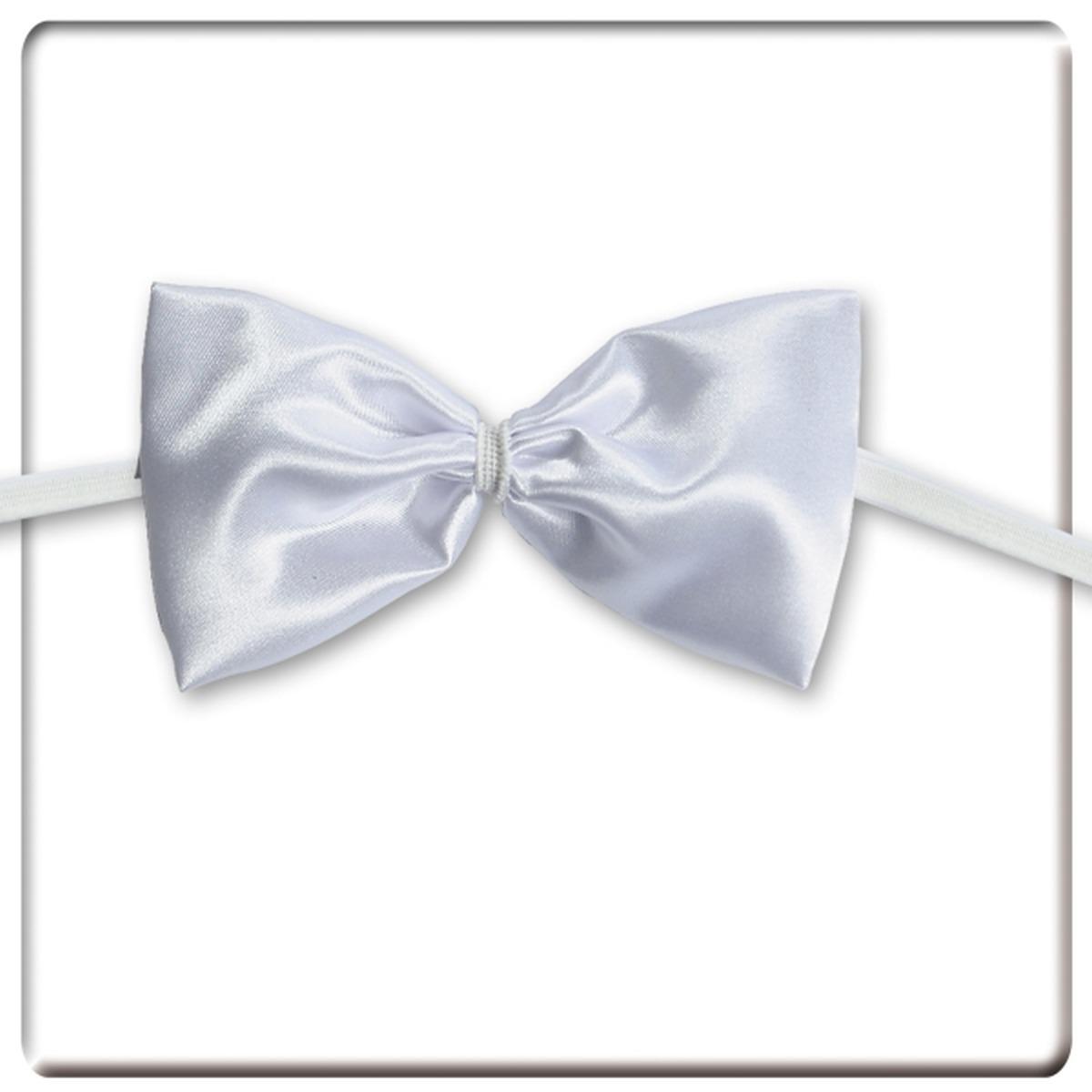 Papillon raso bianco