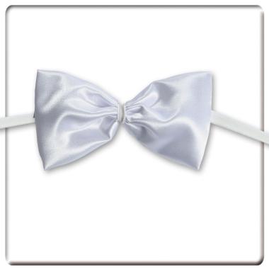 Papillon raso bianco