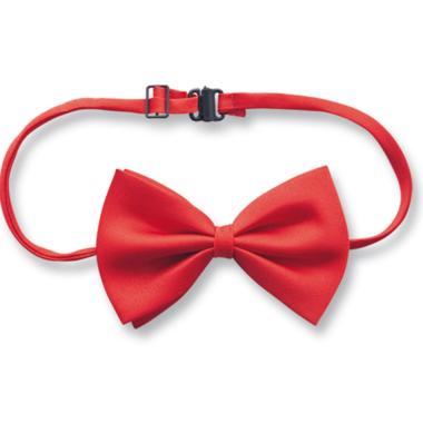 Papillon raso rosso