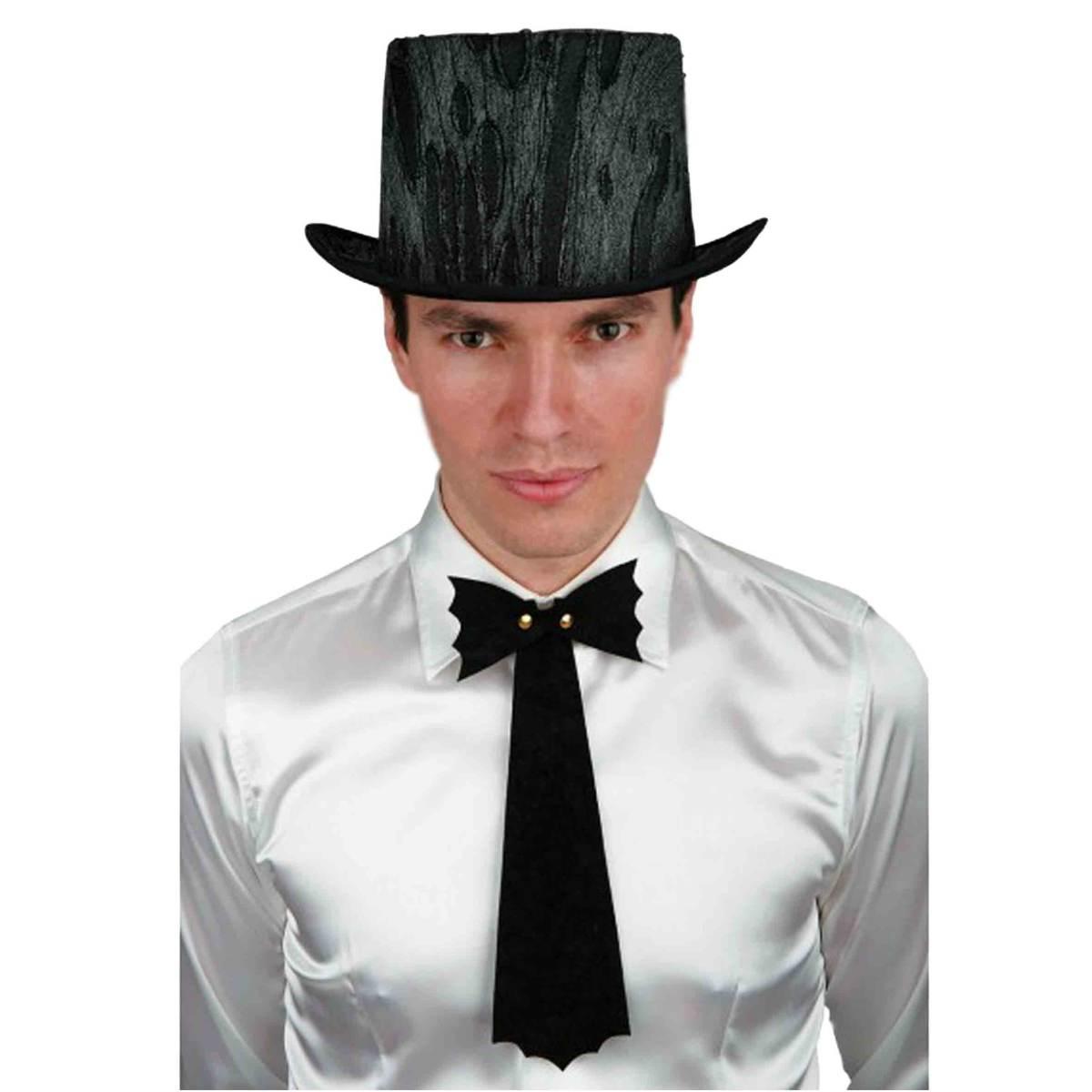 Cravatta dainetto nera
