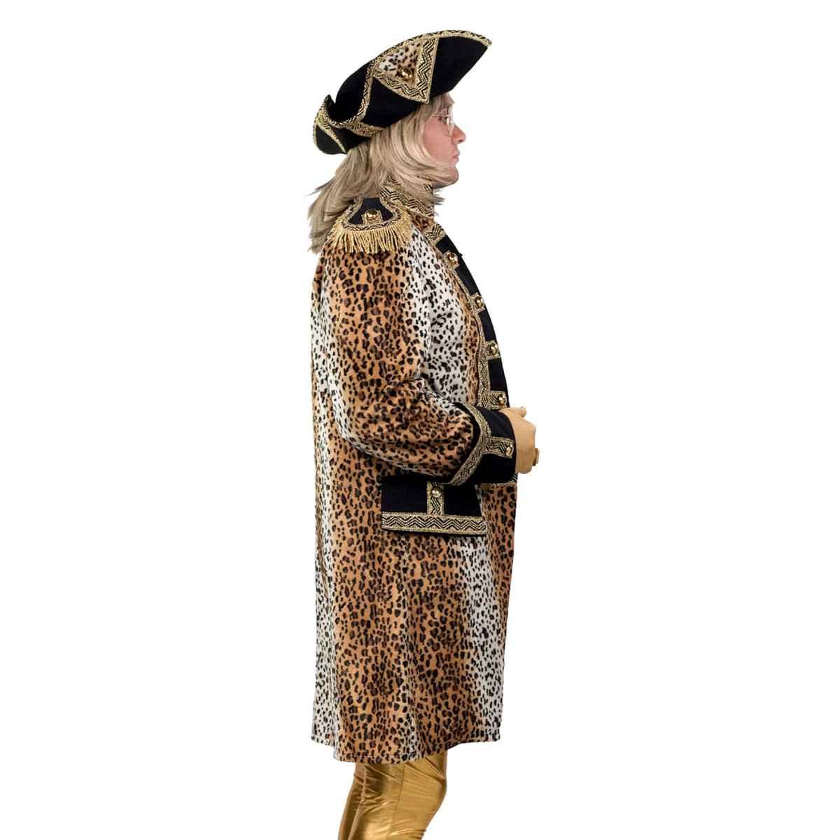 Giacca domatore circo leopardata