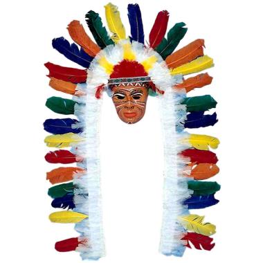 Copricapo indiano piume