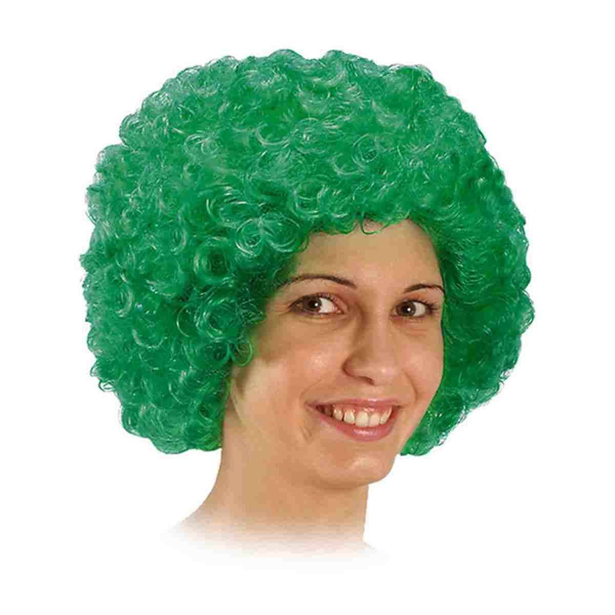 Parrucca clown verde gr