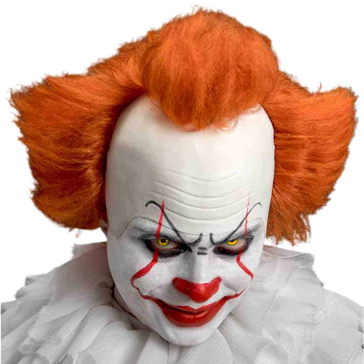 Parrucca clown cattivo it calotta