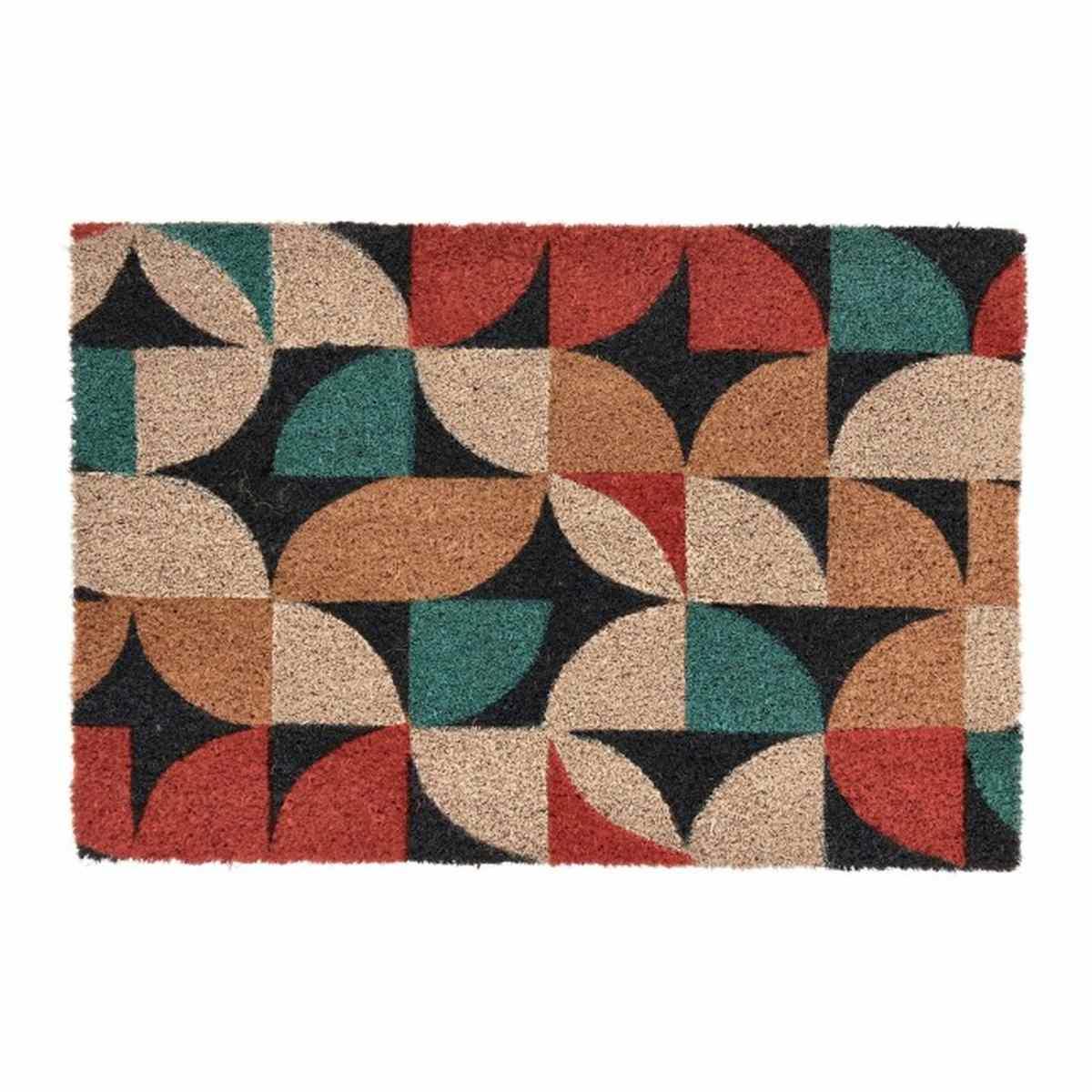 Zerbino cocco zoelie multicolour 40 x 60 cm
