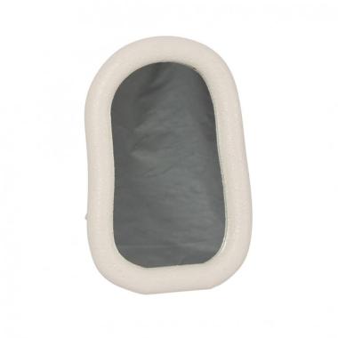 Specchio cornice creamy bianco 20 x 30 cm