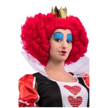 Parrucca regina di cuori rossa