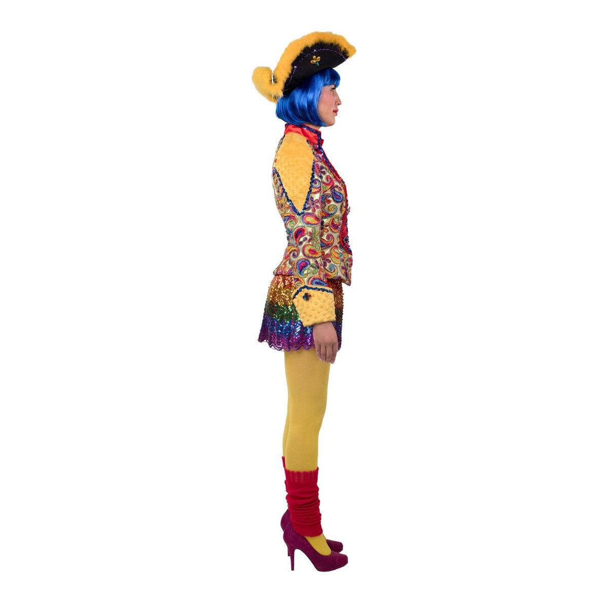 Giacca paillettes patchwork multicolor