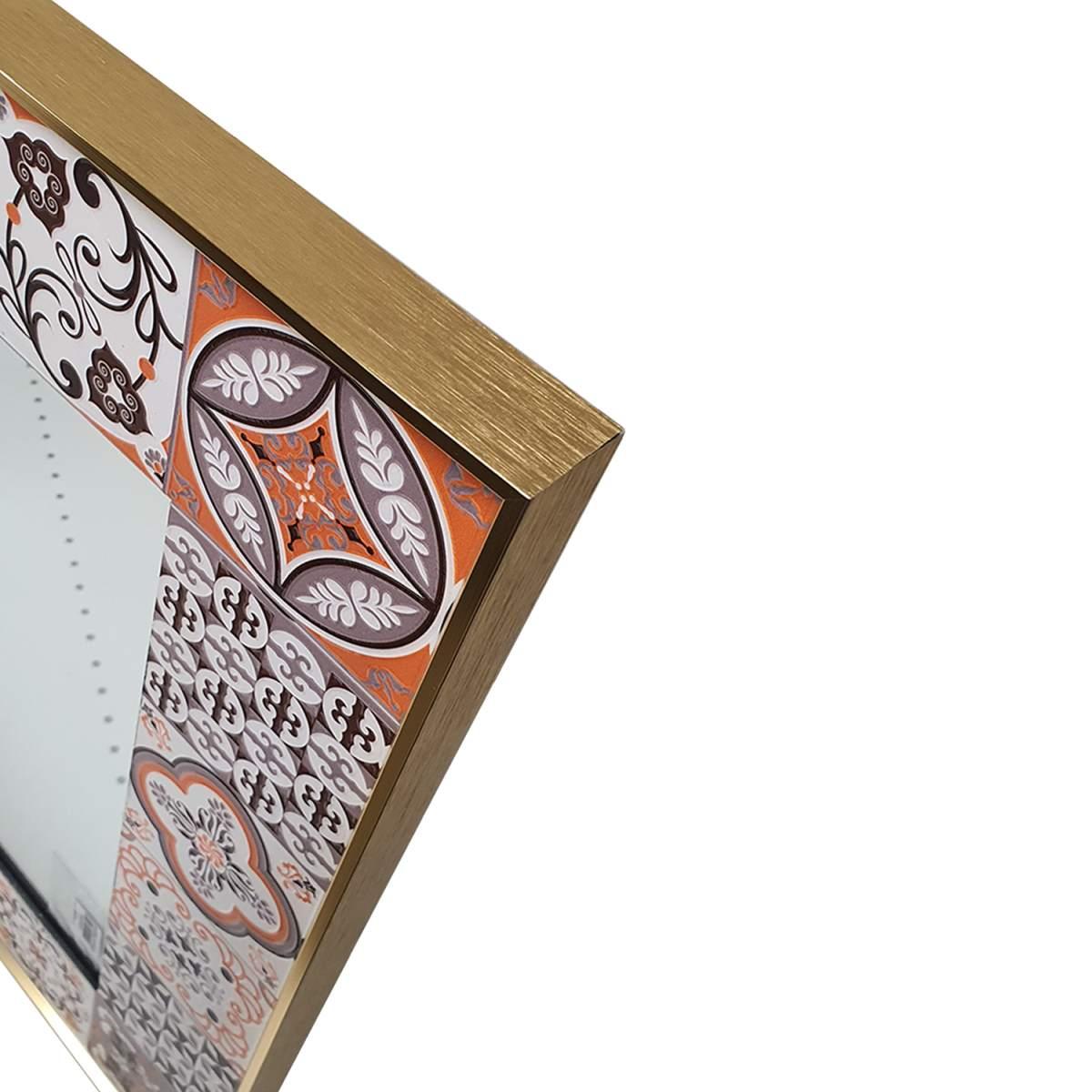 Specchio alluminio mosaico orod quadro