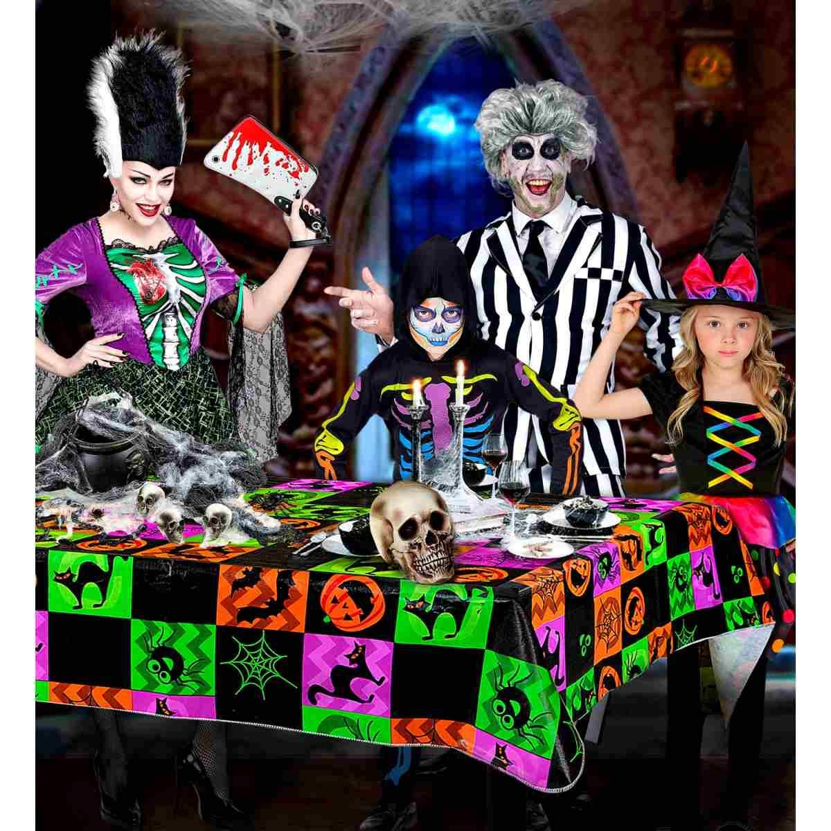 Tovaglia halloween decorata