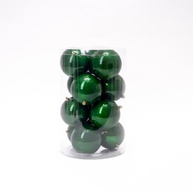 Pallina natalizia verde foresta Set 30 pz