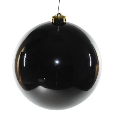 Pallina natalizia nero Ø 15 cm