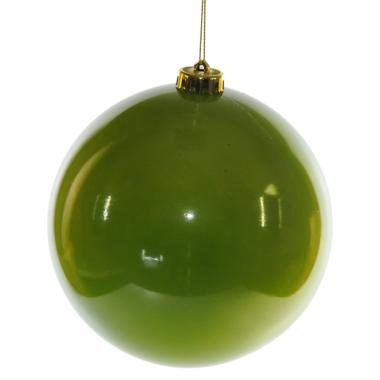 Pallina natalizia verde pistacchio Ø 15 cm