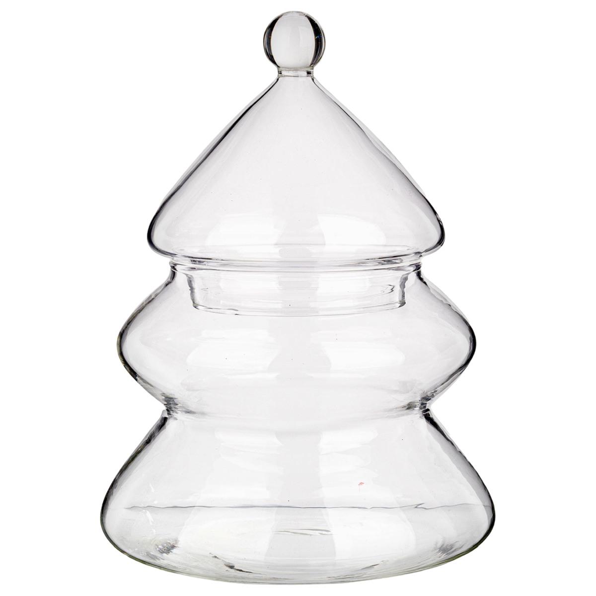 Barattolo vetro albero 22 cm