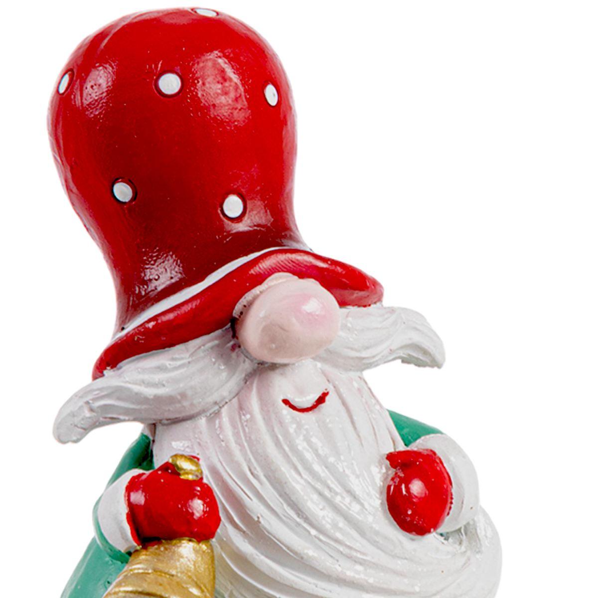 Babbo natale resina stella gambe bizzotto 7 x 20 cm