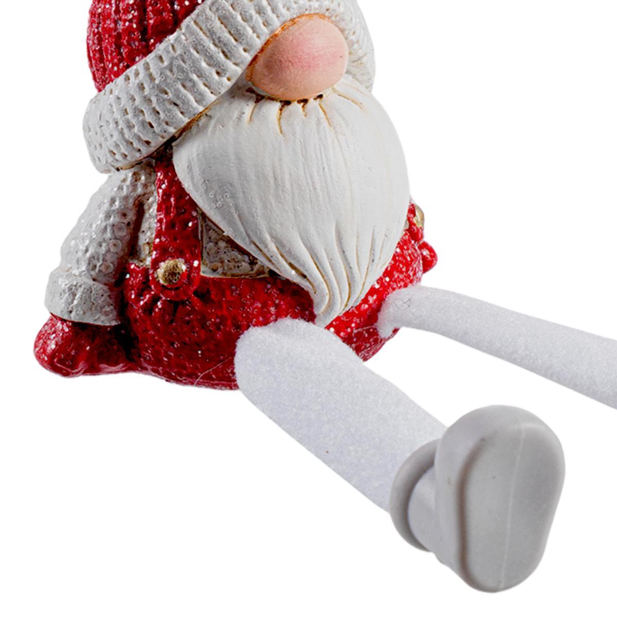 Babbo natale resina gambe bizzotto 8 x 12 cm