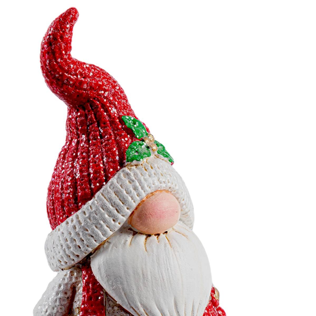 Babbo natale resina gambe bizzotto 8 x 12 cm