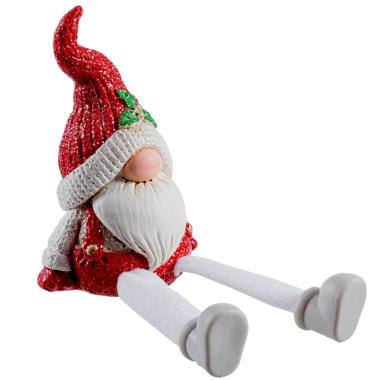 Babbo natale resina gambe bizzotto 8 x 12 cm