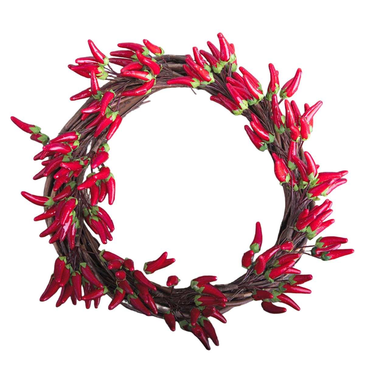 Decorazione verdura artificiale peperoncino Set 12 pz