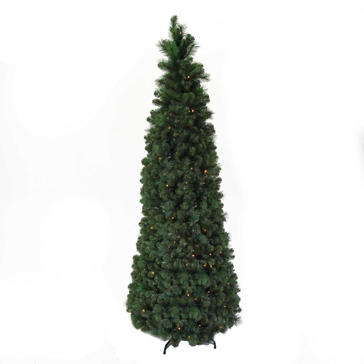 Albero di Natale 210 cm verde pop up pieghevole 1013 led rami