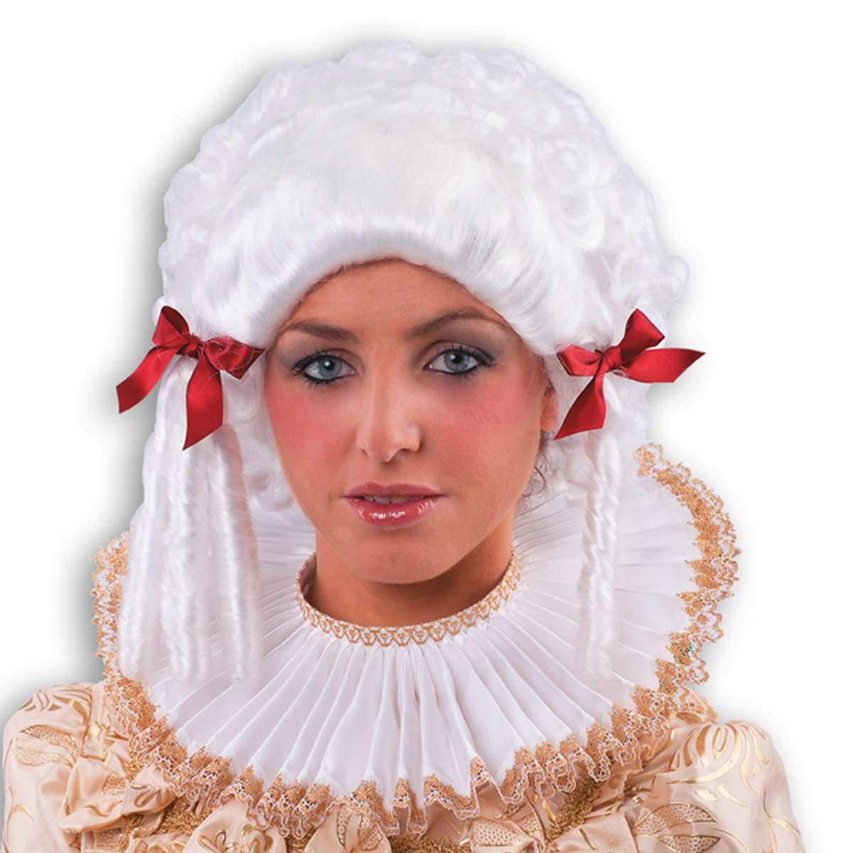Collare gorgiera pizzo bianco