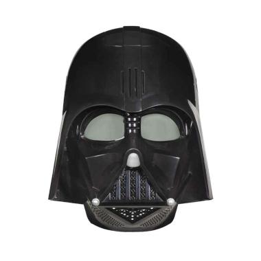 Maschera viso pvc star wars darth vader nera