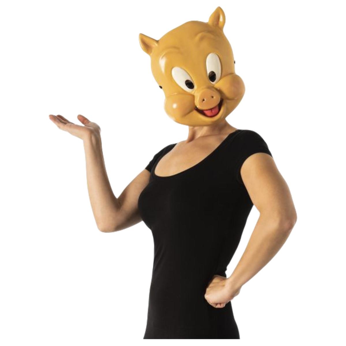 Maschera bunny porky pig pvc