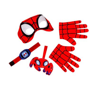 Maschera spiderman classic bambini Set 4 pz