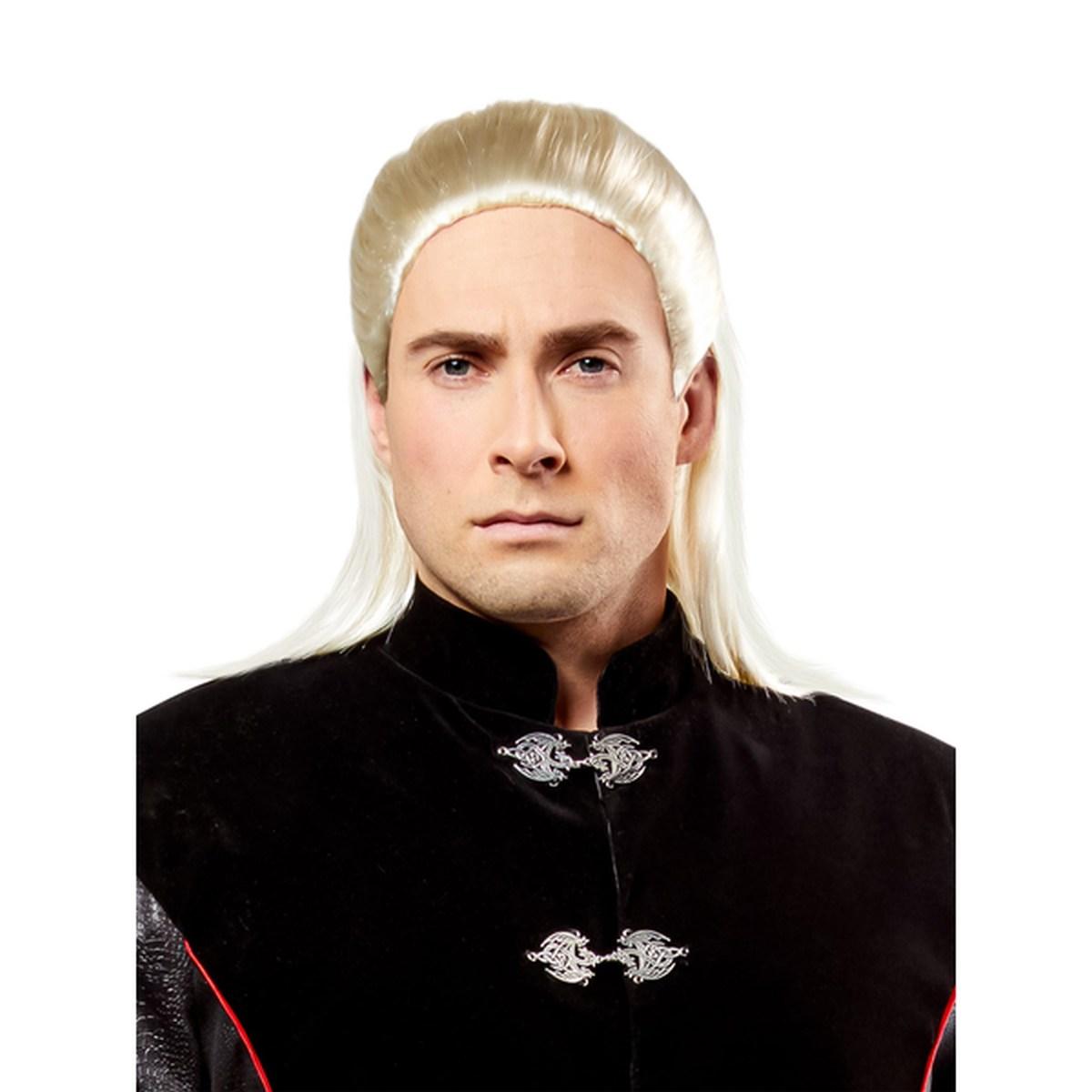 Parrucca principe daemon targaryen trono spade
