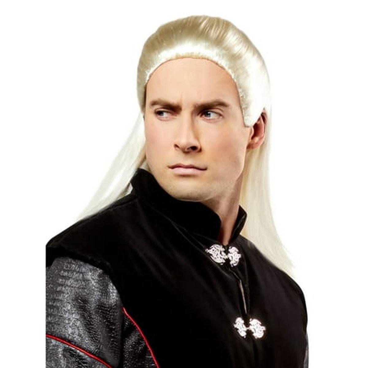 Parrucca principe daemon targaryen trono spade