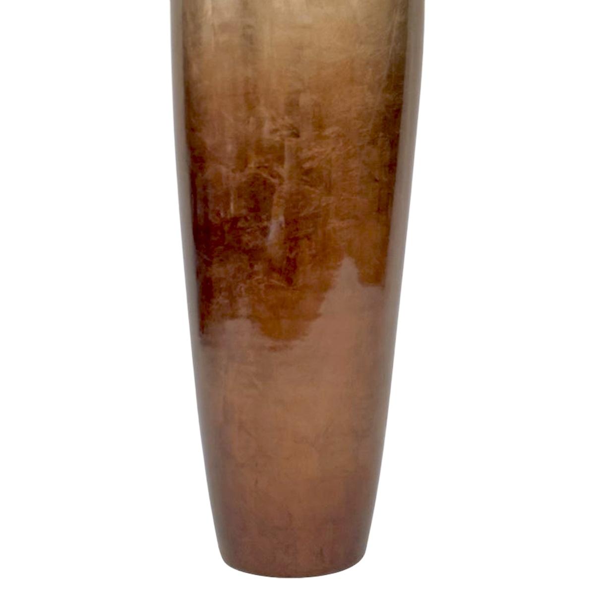 Vaso ceramica argento bronzo