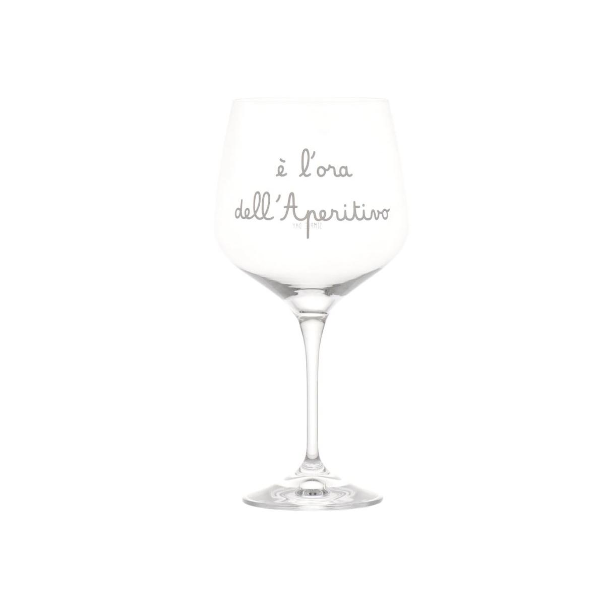 Bicchiere Vetro p2 Calice L'ora dell'Aperitivo Simple Day |Simple
