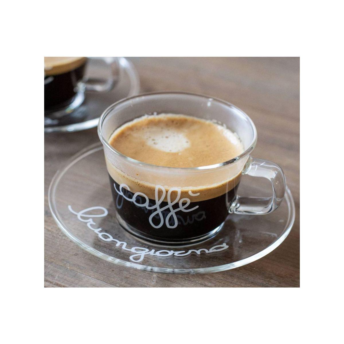 Tazzina p2 Vetro Simply Day Caffè Buongiorno | Simple