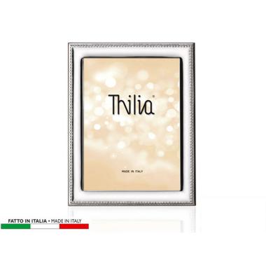 Cornice argento liscia 9 x 13 cm