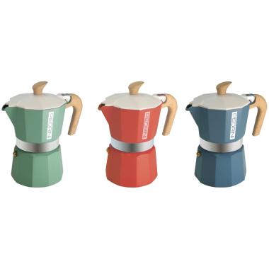 Caffettiera Pedrini 6 Tazza My Moka 3 Colori | Pedrini