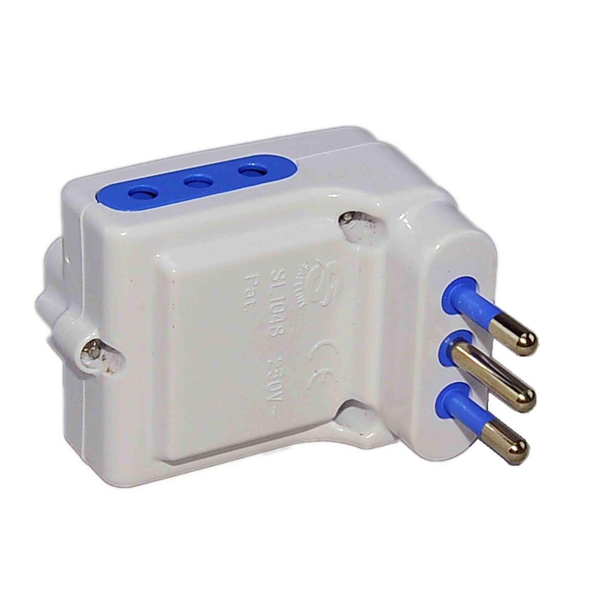 Adattatore Triplo Passo Largo con Interruttore 10 16A | M2 Store