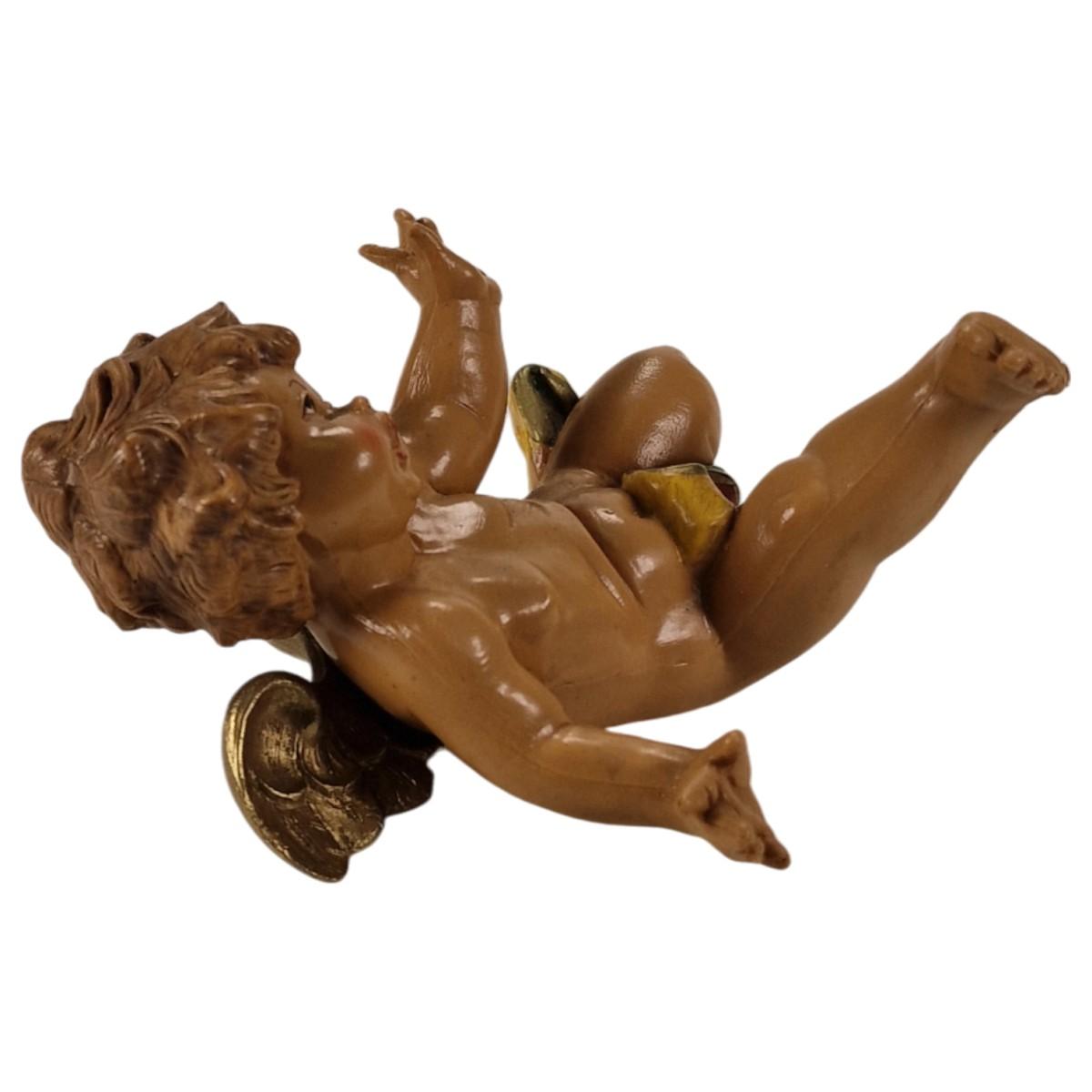 Statua presepe 10 cm angelo rotolante mod modello c