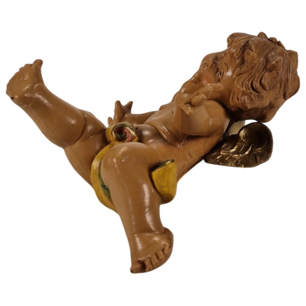 Statua presepe 10 cm angelo rotolante mod modello c