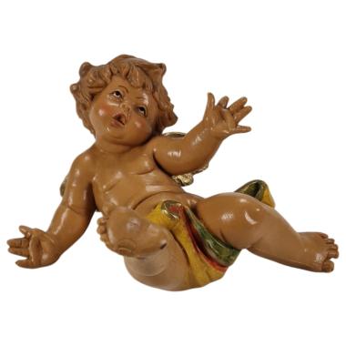 Statua presepe 10 cm angelo rotolante mod modello c