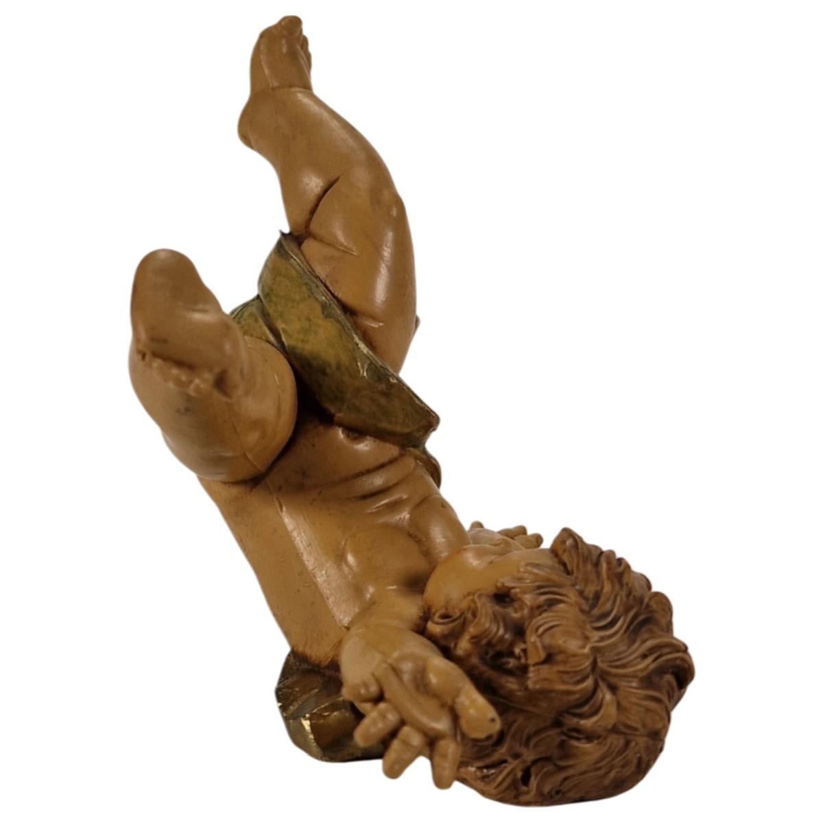 Statua presepe 10 cm angelo rotolante mod modello d