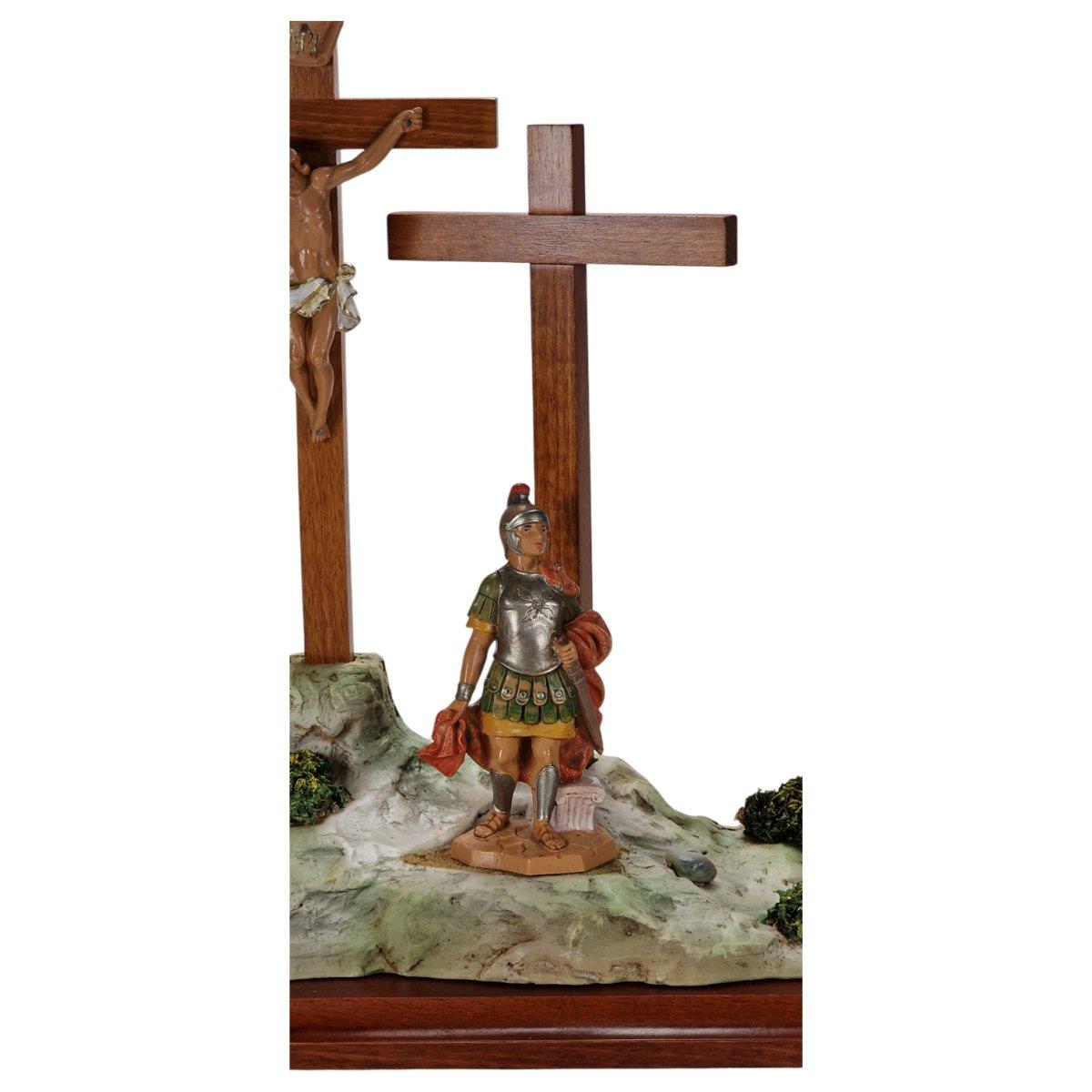 Scena presepe 12 cm crocifissione statue 12 cm