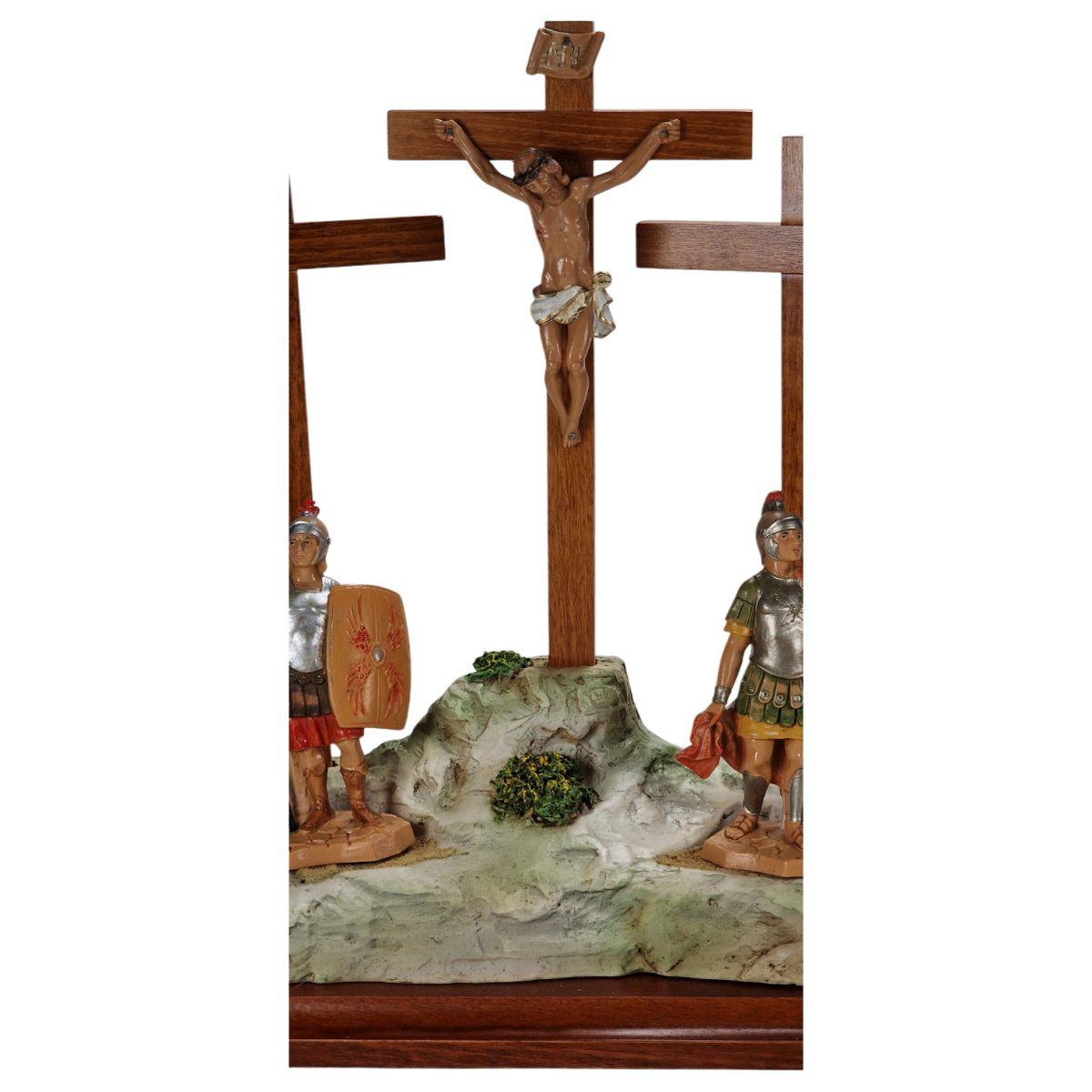 Scena presepe 12 cm crocifissione statue 12 cm