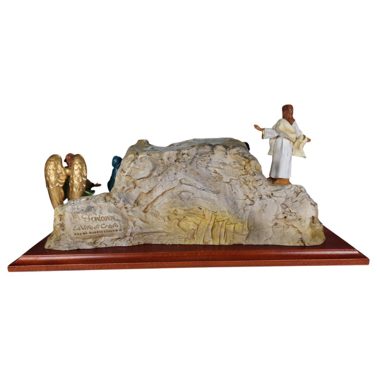 Scena presepe 12 cm resurrezione statue 12 cm