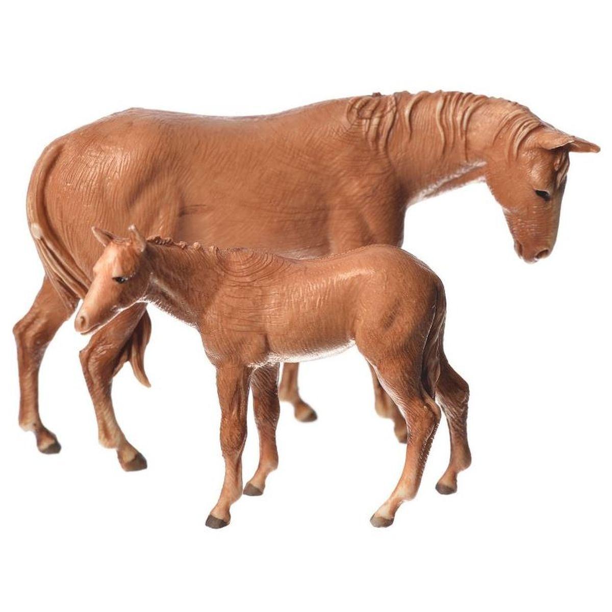 Statua presepe 6 cm cavallo puledro statue da
