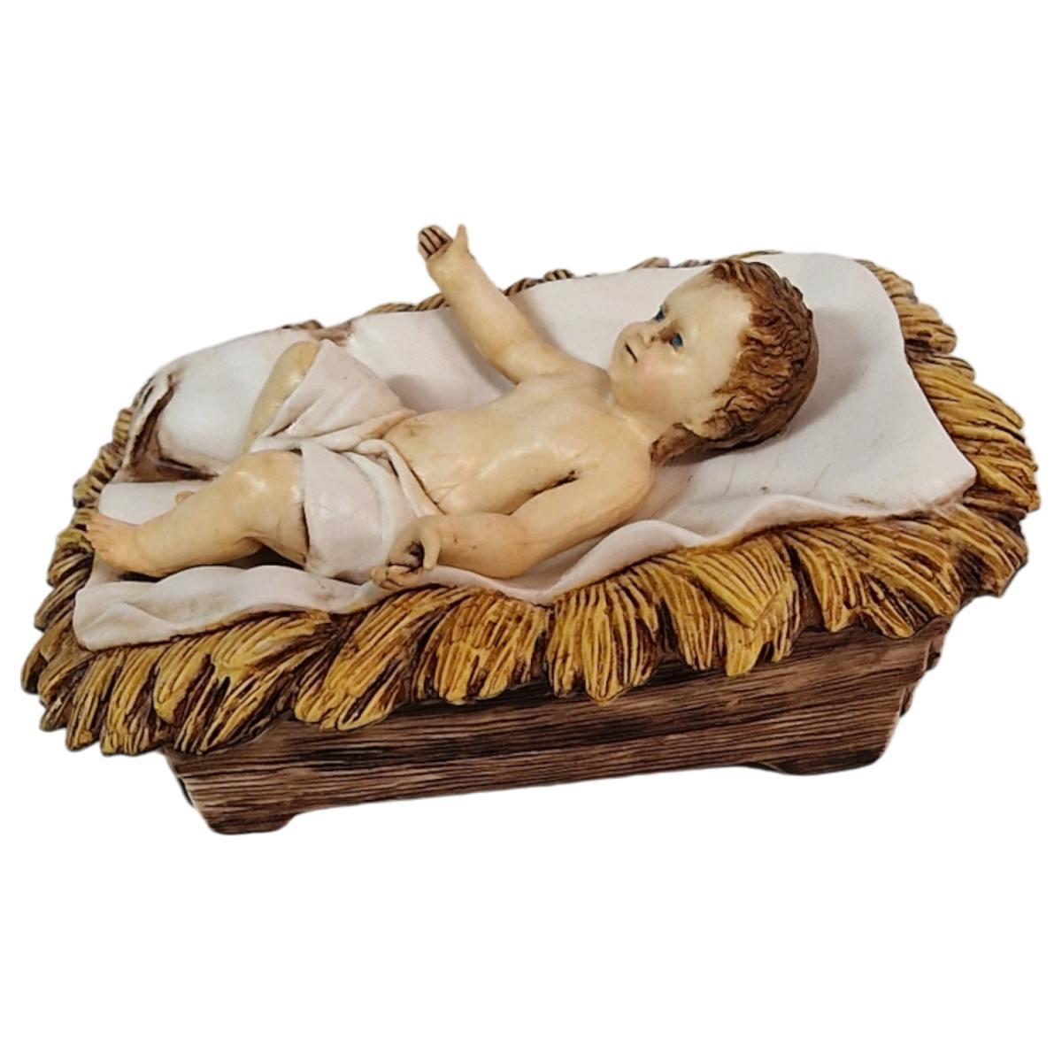 Statua presepe 15 cm natività pvc