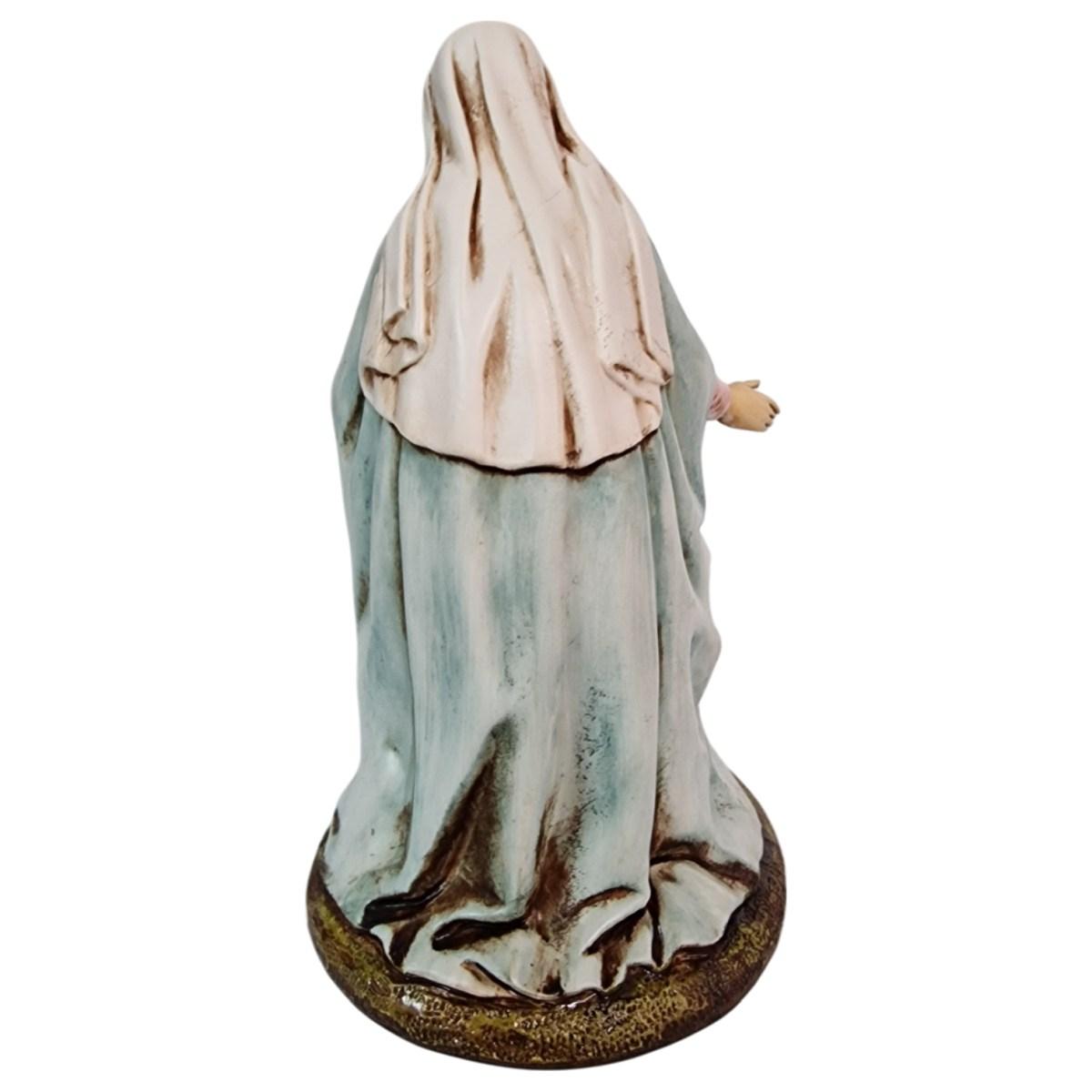 Statua presepe 15 cm natività pvc